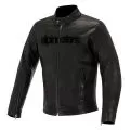 ALPINESTARS Мотокуртка кожаная HUNTSMAN, Размер: 46, Цвет: Black