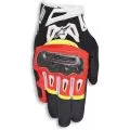 ALPINESTARS Мотоперчатки SMX-2 AIR v2, Размер: S, Цвет: Black/Red Fluorescent/White/Yellow Fluorescent