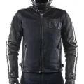 ALPINESTARS Мотокуртка кожаная OSCAR CHARLIE, Размер: M, Цвет: Black/Sand
