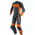 DAINESE Мотокомбинезон MISTEL 2PCS, Размер: 52, Цвет: Black-Iris/Black-Iris/Orange