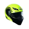 AGV Шлем COMPACT ST, Размер: XS, Цвет: MULTI - COURSE YELLOW/BLACK