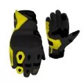 RUSH Мотоперчатки STM, Размер: S, Цвет: чeрный/желтый