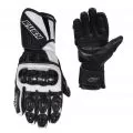 RUSH Мотоперчатки CIRCUIT, Размер: S, Цвет: чeрный/белый