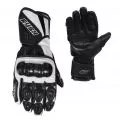 RUSH Мотоперчатки CIRCUIT, Размер: XXL, Цвет: чeрный/белый