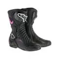 ALPINESTARS Мотоботы SMX-6 v2 женские, Размер: 40, Цвет: Black Fuchsia