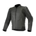 ALPINESTARS Мотокуртка кожаная CALIBER, Размер: 58, Цвет: Black