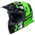 IXS Шлем 361, Размер: XL, Цвет: 2.3 black/green/grey