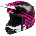 FLY RACING Шлем Kinetic, Размер: XS, Цвет: Thrive Pink/Black/White