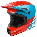 FLY RACING Шлем Kinetic, Размер: XL, Цвет: Straight Edge Red/White/Blue