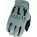 FLY RACING Мотоперчатки MEDIA, Размер: S, Цвет: серый/черный