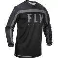 FLY RACING Джерси F-16, Размер: 4XL, Цвет: черный/серый1