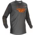 FLY RACING Джерси F-16, Размер: XL, Цвет: серый/оранжевый