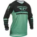 FLY RACING Джерси Kinetic, Размер: S, Цвет: K120 Sage Green/Black
