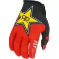 FLY RACING Мотоперчатки Lite, Размер: 13, Цвет: Rockstar черный/красный/желтый