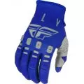 FLY RACING Мотоперчатки Kinetic, Размер: M, Цвет: K121 синий/фиолетовый/серый