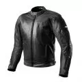 SHIMA Мотокуртка кожаная HUNTER+, Размер: S, Цвет: Black