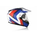 ACERBIS Шлем FS-606, Размер: XS, Цвет: WHITE/BLUE/RED