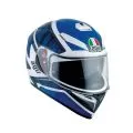AGV Шлем K3 SV, Размер: MS, Цвет: MULTI - PLK PULSE WHITE/BLACK/BLUE от магазина rszone AGV Шлем K3 SV, Размер: MS, Цвет: MULTI - PLK PULSE WHITE/BLACK/BLUE