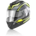 ACERBIS Шлем SEREL, Размер: L, Цвет: Black/Yellow Fluo