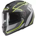 LS2 Шлем FF397 VECTOR EVO, Размер: XL, Цвет: VANTAGE Matt Black H-V Yellow