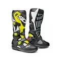 SIDI Мотоботы ATOJO SRS, Размер: 43, Цвет: White/Black/Yellow Fluo