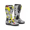 SIDI Мотоботы CROSSFIRE 3 SRS, Размер: 40, Цвет: Black/Ash/Yellow Fluo