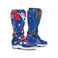 SIDI Мотоботы CROSSFIRE 3 SRS, Размер: 41, Цвет: White/Blue/Red Fluo