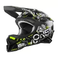 O’NEAL Шлем 3Series, Размер: M, Цвет: ATTACK 2.0 BLACK/NEON YELLOW