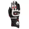 FURYGAN Мотоперчатки HIGGINS, Размер: S, Цвет: Black/White/Red