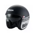 Blauer H.T. Шлем Pilot, Размер: S, Цвет: 1.1. Black Matt/Grey