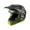 FXR Шлем Torque Evo, Размер: XL, Цвет: Black/Lime/Char