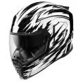 ICON Шлем AIRFLITE, Размер: S, Цвет: чeрно-белый
