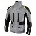 REBELHORN Мотокуртка Cubby III, Размер: 4XL, Цвет: серый/черный/флуо/желтый