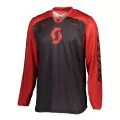 SCOTT Джерси 350, Размер: XL, Цвет: TRACK Black/Red
