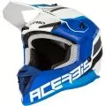 ACERBIS Шлем LINEAR, Размер: XL, Цвет: White/Blue