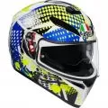 AGV Шлем K3 SV, Размер: XS, Цвет: MULTI - POP WHITE/BLUE/LIME1 от магазина rszone AGV Шлем K3 SV, Размер: XS, Цвет: MULTI - POP WHITE/BLUE/LIME1