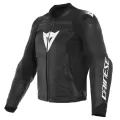 DAINESE Мотокуртка кожаная SPORT PRO, Размер: 48, Цвет: blаck-white