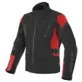 DAINESE Мотокуртка TONALE D-DRY, Размер: 46, Цвет: BLACK/LAVA-RED/BLACK