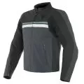 DAINESE Мотокуртка кожаная HF 3, Размер: 54, Цвет: Black/Ebony/N.-Atlantic/Glacier-Gray