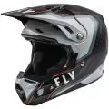 FLY RACING Шлем Formula Carbon, Размер: XL, Цвет: Axon Black/Grey/Orange