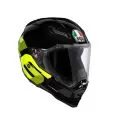 AGV Шлем AX-8 EVO Naked, Размер: XXS, Цвет: Identity Black/Yellow