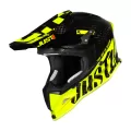 JUST1 Шлем J12 PRO, Размер: XL, Цвет: Racer Hi-Vis желтый/серый глянцевый
