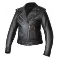 OZONE Мотокуртка кожаная Ramones женская, Размер: XXL, Цвет: черный