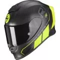 SCORPION Шлем EXO-R1 CARBON AIR, Размер: L, Цвет: CORPUS II Matt Black-Neon Yellow