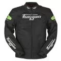 FURYGAN Мотокуртка ATOM VENTED, Размер: L, Цвет: чeрный/зеленый
