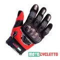 MOTOCYCLETTO Мотоперчатки NETTO, Размер: XL, Цвет: красный
