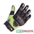 MOTOCYCLETTO Мотоперчатки NETTO, Размер: S, Цвет: Зеленый
