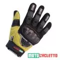 MOTOCYCLETTO Мотоперчатки NETTO, Размер: M, Цвет: Желтый