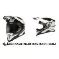 ACERBIS Шлем X-RACER VTR, Размер: XXL, Цвет: White/Black от магазина rszone ACERBIS Шлем X-RACER VTR, Размер: XXL, Цвет: White/Black