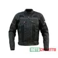 MOTOCYCLETTO Мотокуртка TRATTEGGIATA, Размер: XXL, Цвет: черный